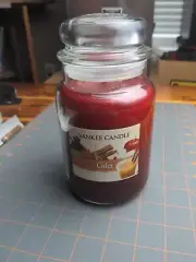Yankee Candle: Large Spiced Cider 22oz USA