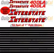 Interstate 40 DLA Trailer Decal Set. Many other Tag Trailer Sets Available
