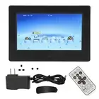 7in Digital Photo Frame Multifunction Video Picture Playback Music Clock Cal Set