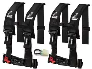 4 Point Harness 3" For Honda Talon 1000R 1000X Set 2 By Dragonfire W Override