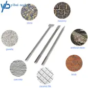 3Pcs 16'' SDS Max Chisel Set Heavy Duty Rotary Hammer Chisel Bit Set