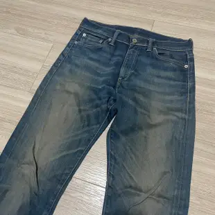 Levi's levis 08513-0168 513 W28 L32 深藍合身刷色小直筒牛仔褲 522 505 523