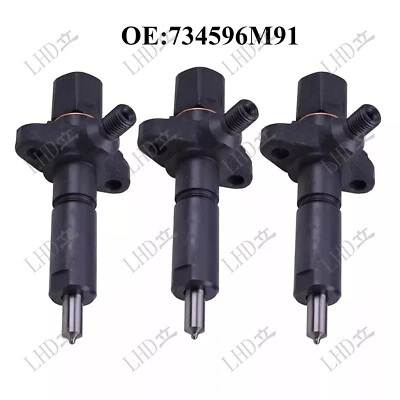3Pcs Fuel Injector734596M91 For Massey Ferguson Tractor 2135 40 202 135 165 300