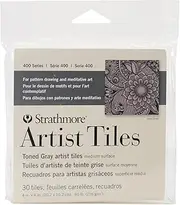 Strathmore Artist Tile Pack, Toned Gray (105195)