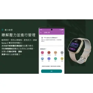 Fitbit Sense 2 健康智慧手錶 (月光白/迷霧藍/石墨黑)