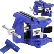 SEDY Heavy Duty Bench Vise 4.5 Inch: Table Clamp Woodworking Vice Tools