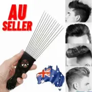 Metal Afro Comb African American Pick Comb Hair Brush Hairdressing Styling PB
