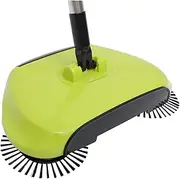[IMIKEYA] Multi Function Push Sweeper Broom with Dustpan Trash Bin Rotating Floor Cleaning Mop for Home Kitchen Office Handle