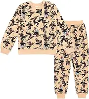 [Marvel] Spider-Man French Terry Sweatshirt and Jogger Pants Set Toddler to Big Kid