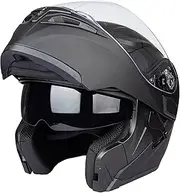 Flip-Up Helmet Motorcycle Helmet Dual Visor Sun Shield Flip up Modular Motocross DOT ECE Approved Helmets