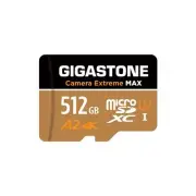 [5-Yrs Free Data Recovery] GIGASTONE 512GB Micro SD Card, 4K Camera Extreme M...