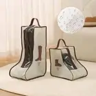 Reusable Shoe Storage Bag Non-Woven Long Boots Pocket Outdoor