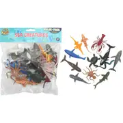 Plastic Sea Creatures (Pack of 12)