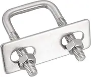 XYWHPGV Square U-Bolts M6 D x 1" W x 2" L 304 Stainless Steel with Nuts Frame(088a0 e50dd bead9 5250e c45c4 288e2