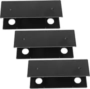 STOBOK Desk Laptop Holder Desk Accessories Metal Mount Wall Mounting Bracket Easy to Install Stand
