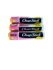 3 Pack ChapStick .15 oz. Pink Lemonade Summer Collection Lip Balm New Sealed
