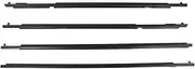Rubber Automotive Weather Stripping for to&yo&ta 4 Runner 2010-2021 4Pcs Car Fr&on&t Rear Window Weatherstrip Glass Outer Seal Belt Trim Sealing Rubber Strips