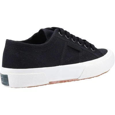 Superga 2706 OG Shoe Black/White Ivory Breathable cotton canvas upper, Ergonom