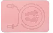 Mute Exercise Mat - Jump Rope Mat | Skipping Rope Mats | 6mm Thick High-Density Customized, Non-Slip Fitness Pad, Indoor Dance Fitness Equipment