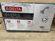 Delta Classic 1 Handle Tub & Shower Faucet Polished Chrome +Valve 134900-A-WS