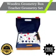 Wooden Geometry Box Teacher Geometry Set