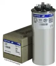 Genteq Round Dual Run Capacitor 40+5 uf 440 Volt Upgrade Solution