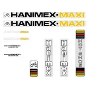 Hanimex - Maxi - bmx decal set - old school bmx