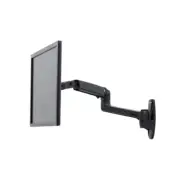 Ergotron Wall Mount For Monitor Matte Black 34Inch Screen Support