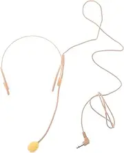 Vaguelly Child-friendly Headworn Microphone Small Headset Mic Wired Speaker for Preschool and School Events
