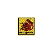 Mongoose - GOLD RED MAURICE PRISM decal - Old school bmx