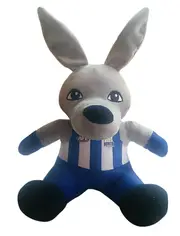 North Melbourne Kangaroos AFL Team Plush Mascot Door Stop