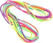 WESIEVYA Elastic Jump Rope Fun Skipping Rope for Outdoor Games for Home School Activities Portable Lightweight Design