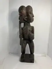 ALBORAN Dos Cara Eleguga Two Face Eshu Odara Muneco Santeria Osha Santo Ifa