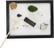 1 Set Zen Sandbox Ornament Tabletop Decoration for Home Office Meditation Tool for Desk Zen Garden Artware