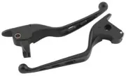 Bikers Choice Tri-Hole Lever For Harley-Davidson FLH, FLT 2014-2016 Pair Black