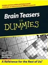 在飛比找三民網路書店優惠-BRAIN TEASERS FOR DUMMIES: AUS