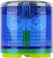 Aolyty Solar Strobe Warning Light Strong Magnetic Base Flashing Super Blue