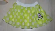 PAUL FRANK Girl's MINI SKIRT w/ Julius Monkey " What ever " PATCH NEW Medium