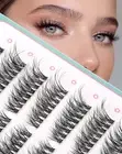 Lash Clusters Cat Eye Eyelash Extension Natural Lashes Clusters C Curl Eyelas...