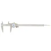 Double Shock Proof Dial Caliper 0-300mm 0.02 mm Stainless Steel Dial Calipers