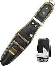 Tool Pouch with Belt Clip | Pocket Tool Pouch with Clip - Detachable Utility Holder Pliers Organizer for Electricians Construction Workers Plumbers