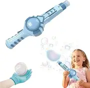 Smoke Bubble Machine & Elastic Bubble Fog Wand, Magic Elastic Bubble Maker with Fog Effect, Smoke Bubbles Maker, Lightweight Bubbles Machine for Indoor Outdoor Party Fun (Pink)