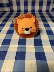 Bath & Body Works Noise-Making Lion With Mane Rubber Pocket *Bac Holder