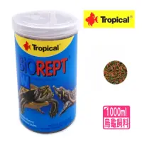 在飛比找momo購物網優惠-【Tropical 德比克】1L高蛋白烏龜飼料1000ml水