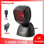 Honeywell Youjie YJ5900 Hands-free 1D Laser Barcode Scanner with USB/RS232 Cable
