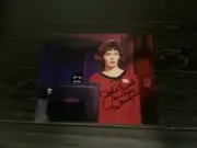 STAR TREK Julie Parrish as MISS PIPER SIGNED 8x10 PHOTO The Managerie 1 Episode