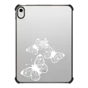 iPad 10.9-inch (10th gen) iPad Impact Case White Butterflies in Flight