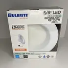 Bulbrite 14W LED 5/6 Inch Recessed Downlight Retrofit White Round