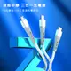 【優質二入】三合一液態矽膠智能快速充電線(Lightning/Type-C/Micro)