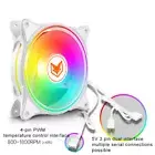 ARGB LED Quiet PC Air Cooling Fans Computer Case Game PC 120mm 5V 3Pin Case Fan